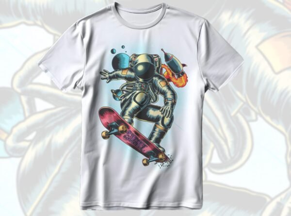 Space Skater Astronaut - Image 4